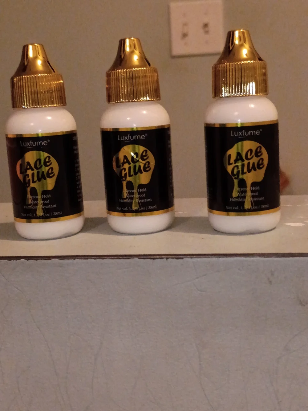 MRS HAIR Lace Glue - Waterproof Extreme Hold (Black & White)